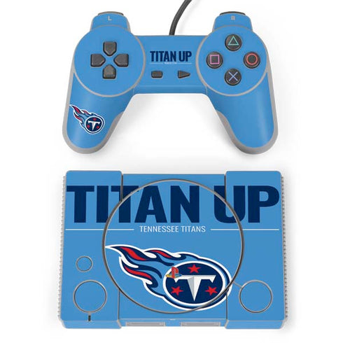 NFL Tennessee Titans Team Motto PlayStation Classic Bundle Skin